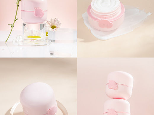 化妆品｜红色小象护肤品拍摄