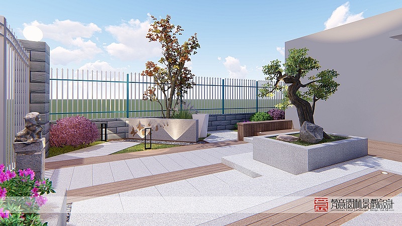 收藏 郑州庭院设计,郑州花园设计案例 收藏 郑州庭院设计,郑州花园