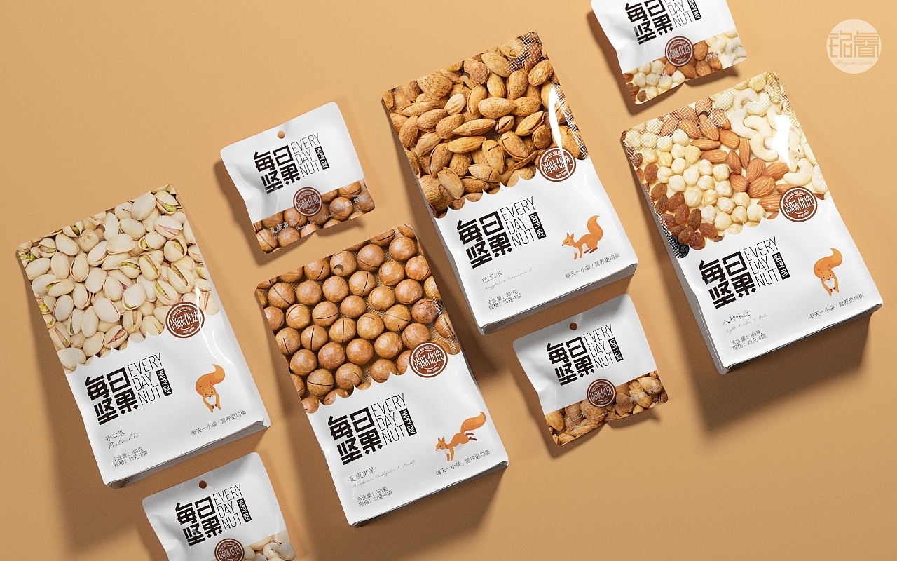 坚果品牌包装设计刘益铭原创作品