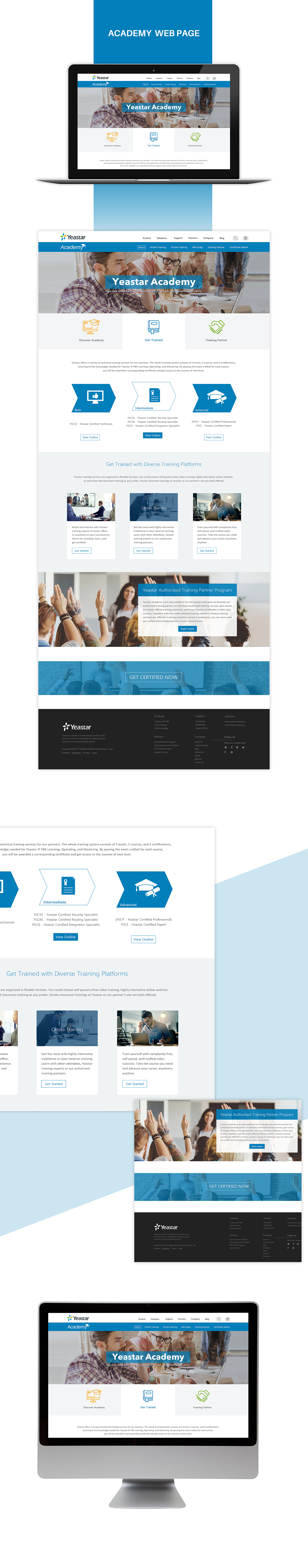 网页设计_企业官网（Academy）（图ZMTExMTMyNzU2） - 企业官网 - 站酷设计师一颗SNOW原创素材 - 站酷ZCOOL