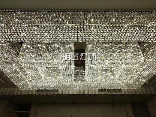 非标创意水晶灯 明古定制