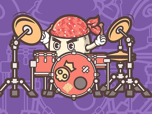 泡面乐队（个人主页-ZNDQ0MjcyODA=） - 创作习作 - 站酷设计师0大亨0原创素材 - 站酷ZCOOL