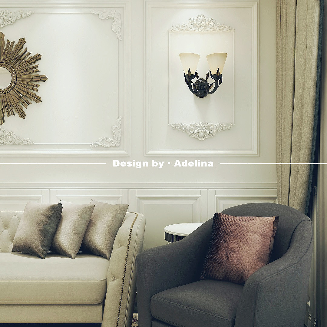 │白鸢·法式轻奢（图ZMTQxNzg5MTU2） - 家装设计 - 站酷设计师Adelina丶原创素材 - 站酷ZCOOL