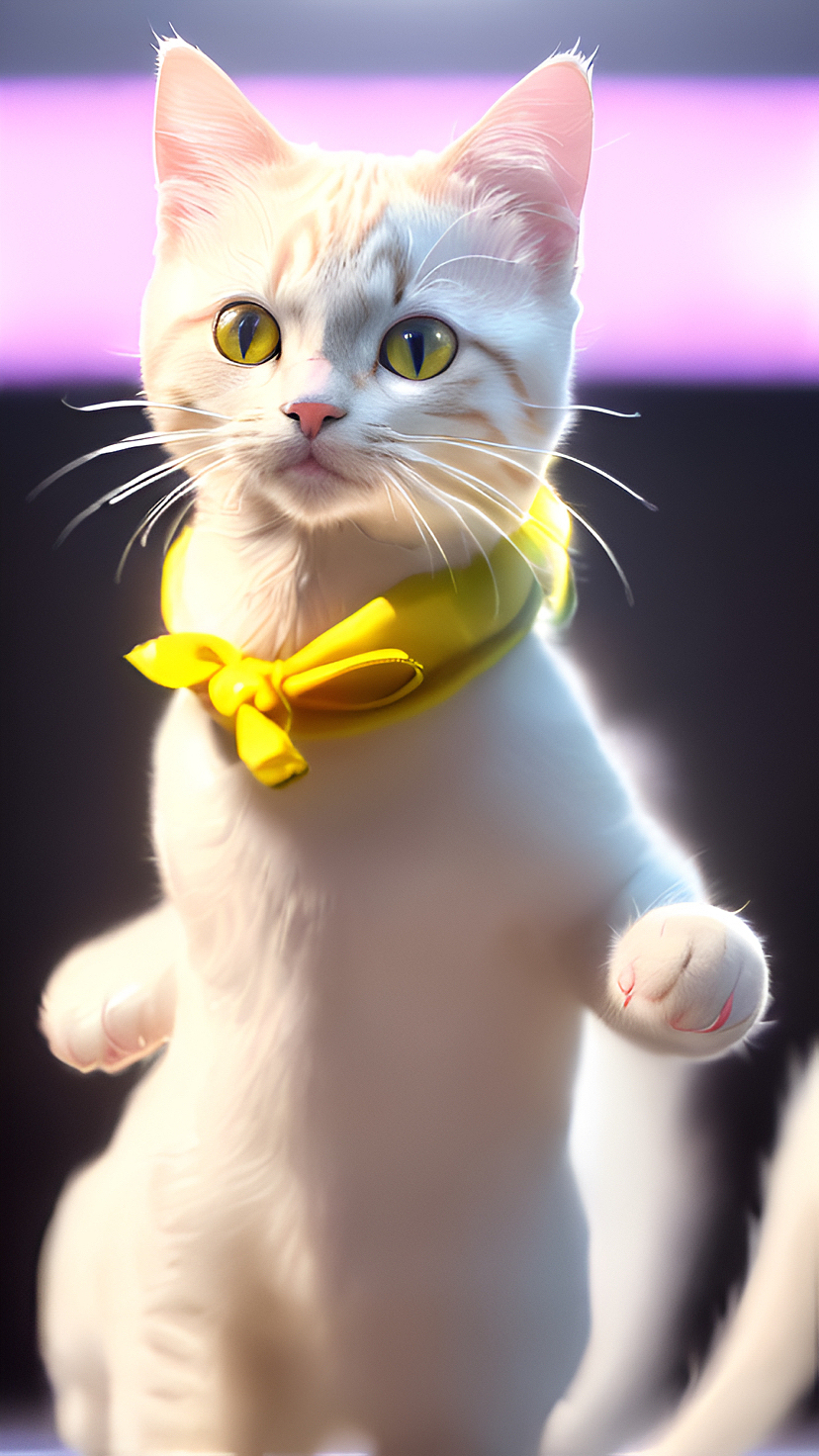 酷酷的小猫