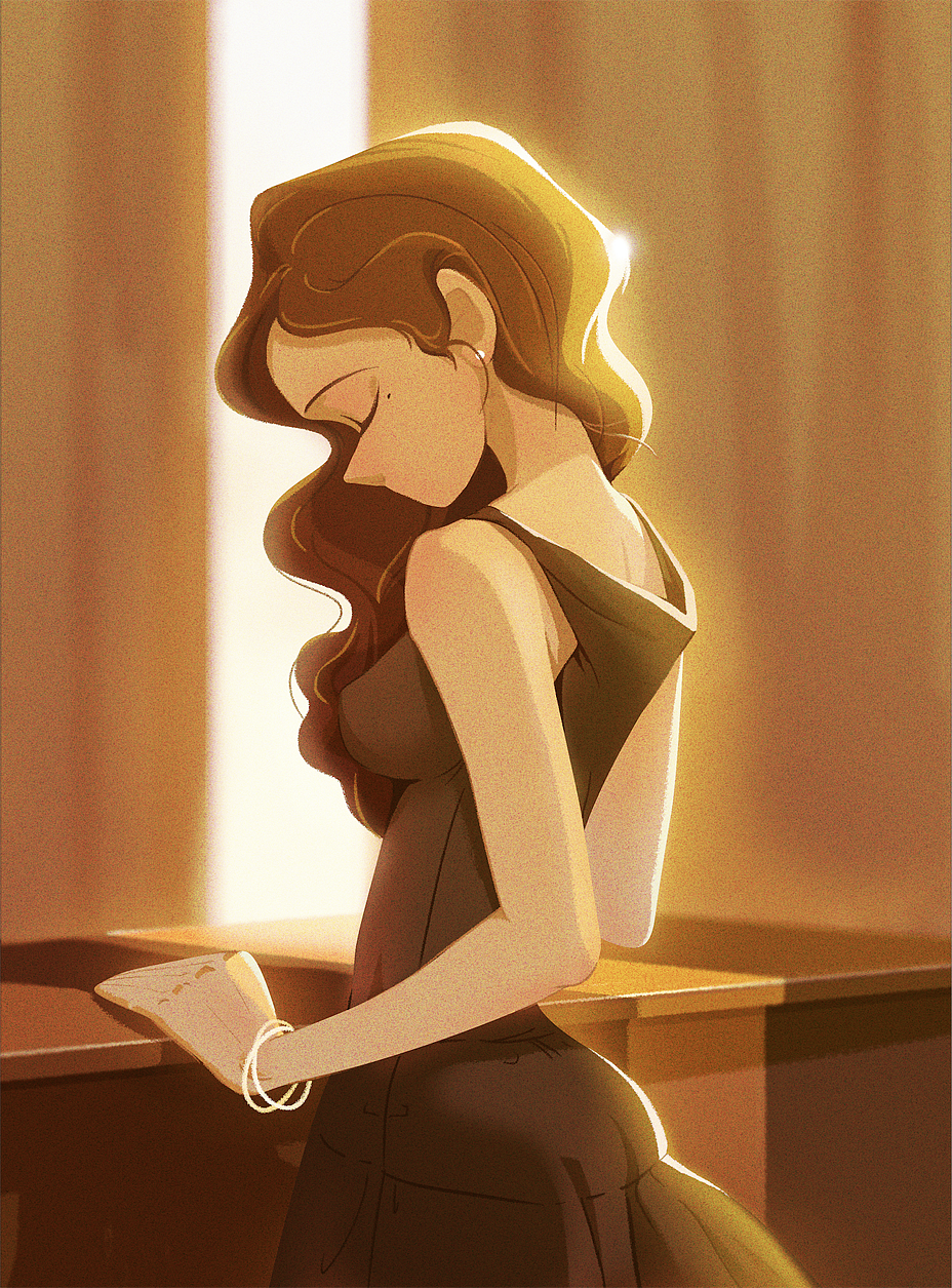 人像（图ZMTE0MTc0OTA4） - 商业插画 - 站酷设计师岩畔原创素材 - 站酷ZCOOL