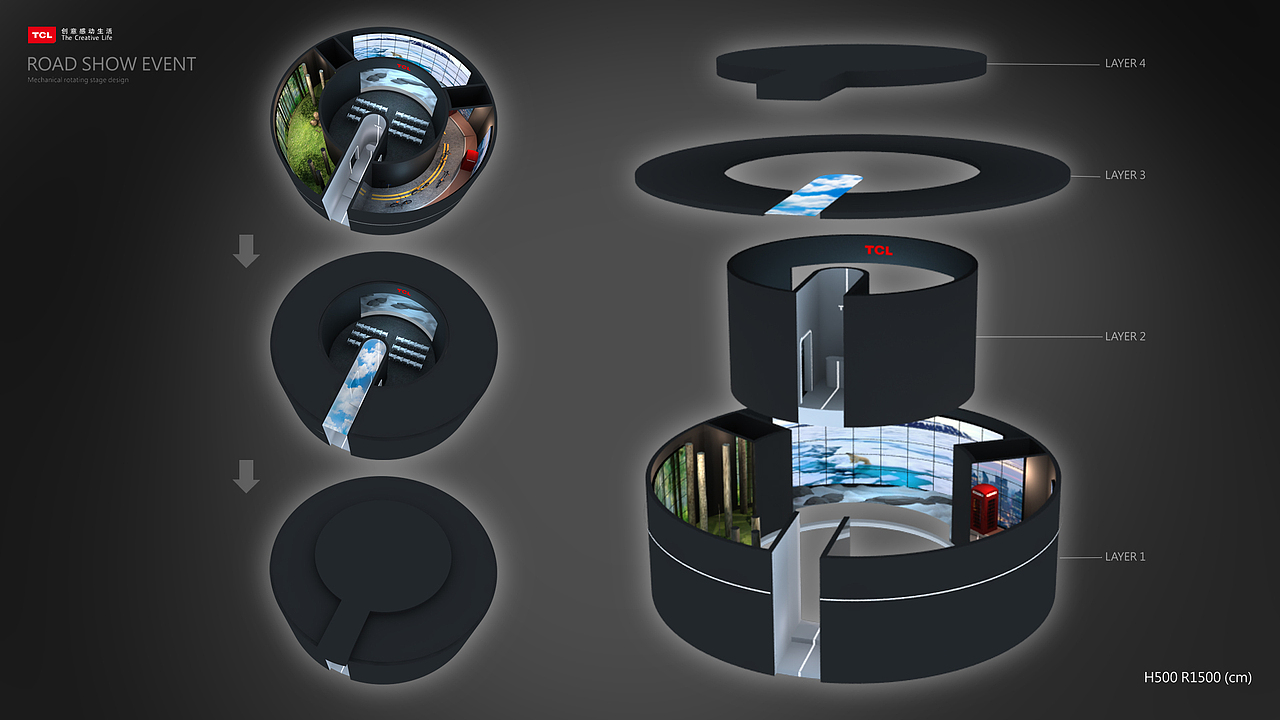 TCL -Show room design（图ZOTU3NjM0MDA=） - 建筑/空间 - 站酷设计师Black_Rain原创素材 - 站酷ZCOOL