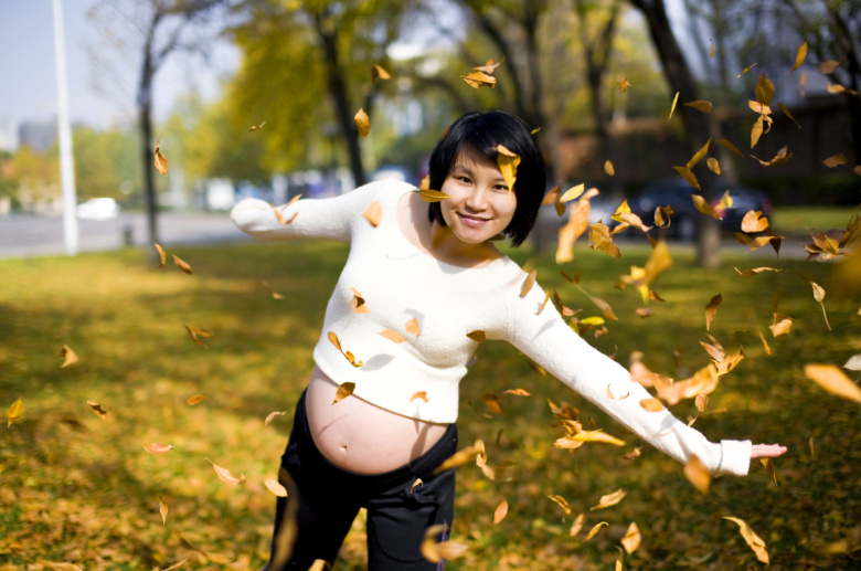 10个月的小美丽--孕妇照