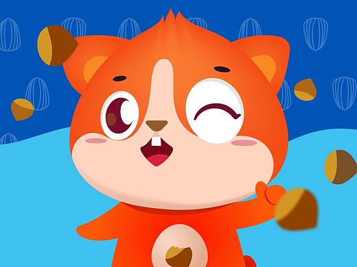 「咔嚓堅果」 Click Nut 標(biāo)志及吉祥物設(shè)計（個人主頁-ZMjUyOTQ0Njg=） - IP形象 - 站酷設(shè)計師桃白白阿原創(chuàng)素材 - 站酷ZCOOL