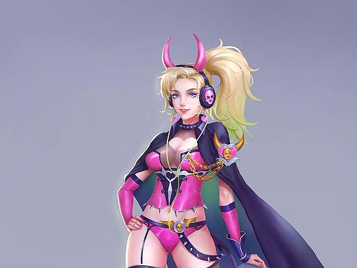 游戏职业设定-女（个人主页-ZMjc4OTYyODA=） - 游戏原画 - 站酷设计师卿卿浅浅原创素材 - 站酷ZCOOL