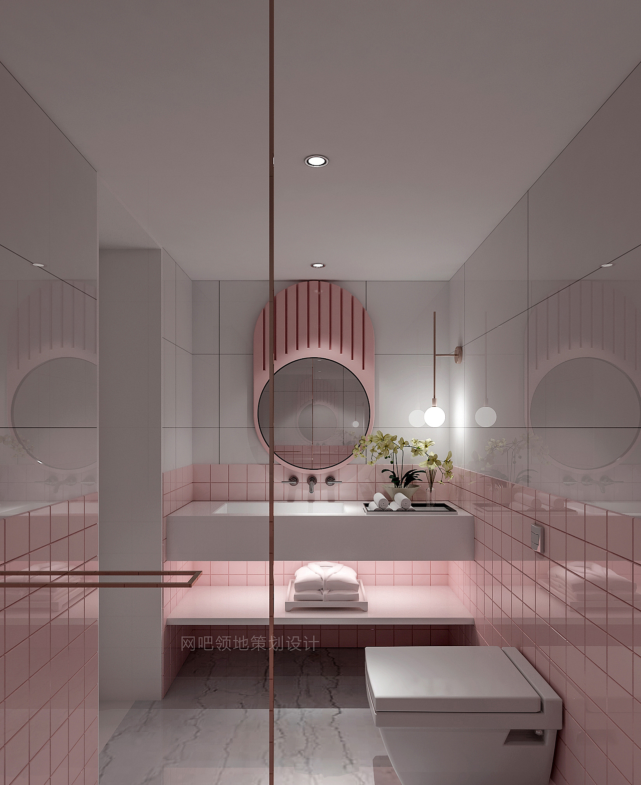 mono电竞酒店设计效果图网红街景主题