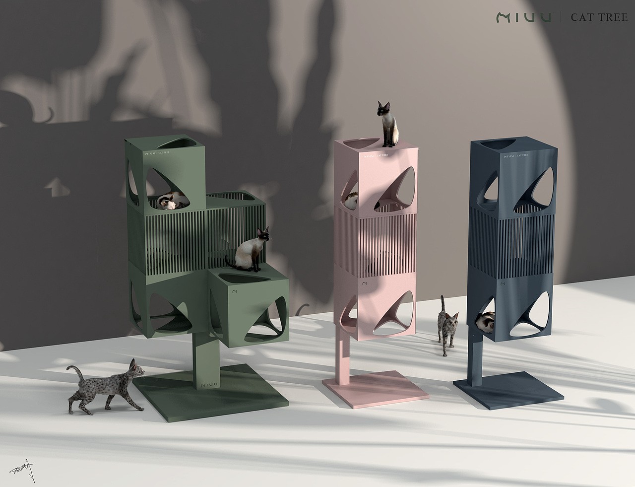 最美猫爬架（图ZMTYzNjA2Njc2） - 其他工业/产品 - 站酷设计师猫得设计原创素材 - 站酷ZCOOL