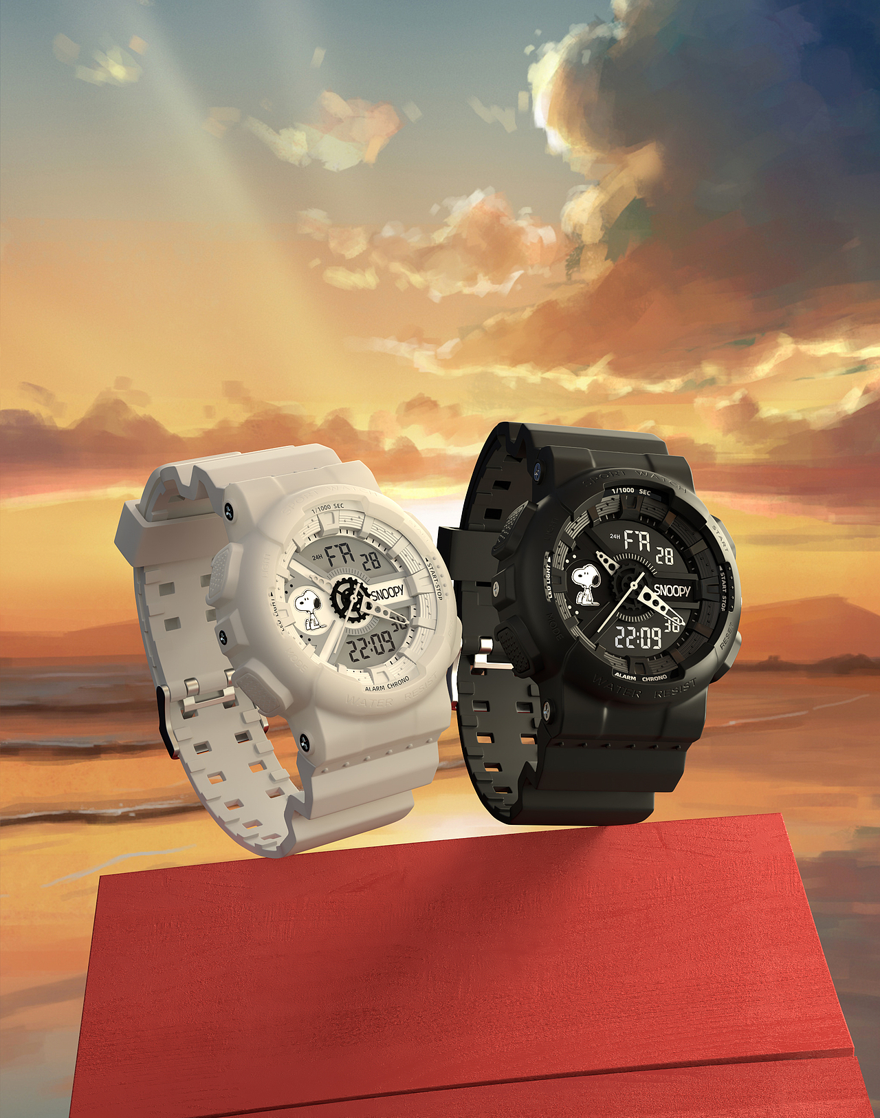 史努比&时刻美联名手表