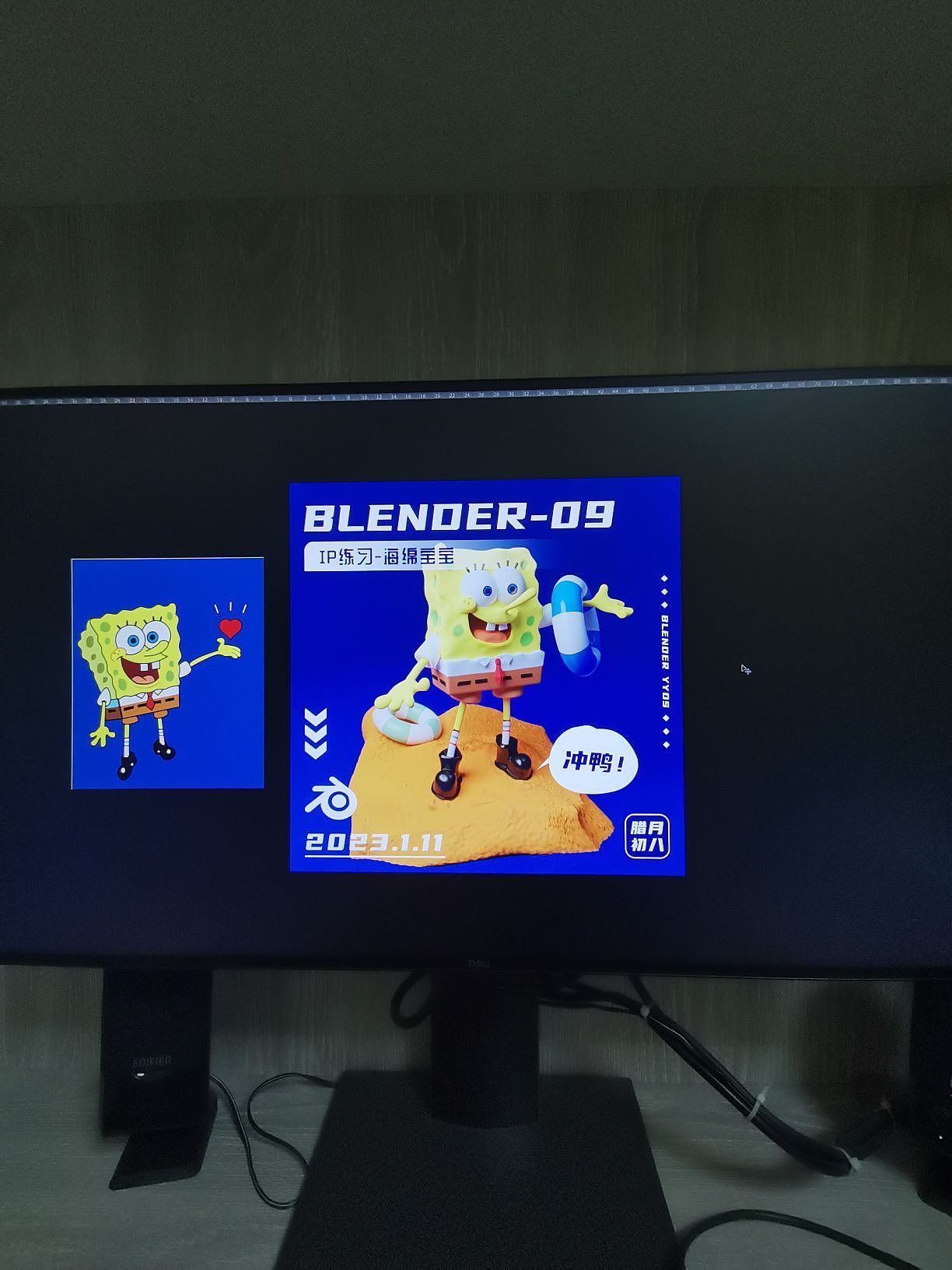 沉迷Blender无法自拔，发一些最近的小练习吧