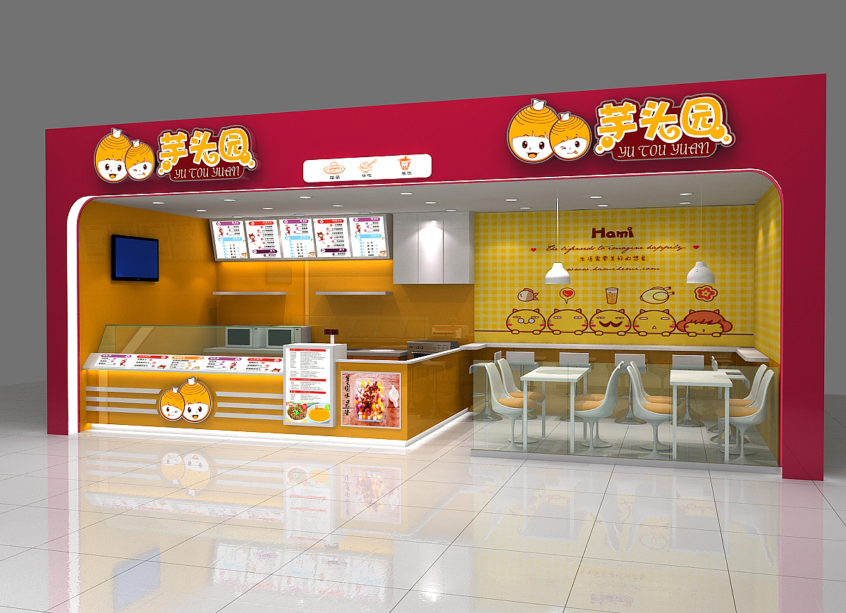 店面专柜设计,商场店铺设计