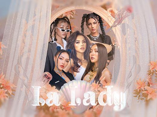 Shin系列海报作品—la lady
