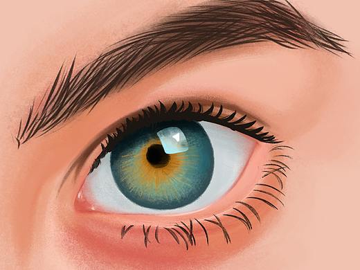 站酷【畫師繁星計(jì)劃】活動(dòng)-第五期第一周眼睛（個(gè)人主頁-ZNjMwODc5MzY=） - 創(chuàng)作習(xí)作 - 站酷設(shè)計(jì)師u迷蜜原創(chuàng)素材 - 站酷ZCOOL