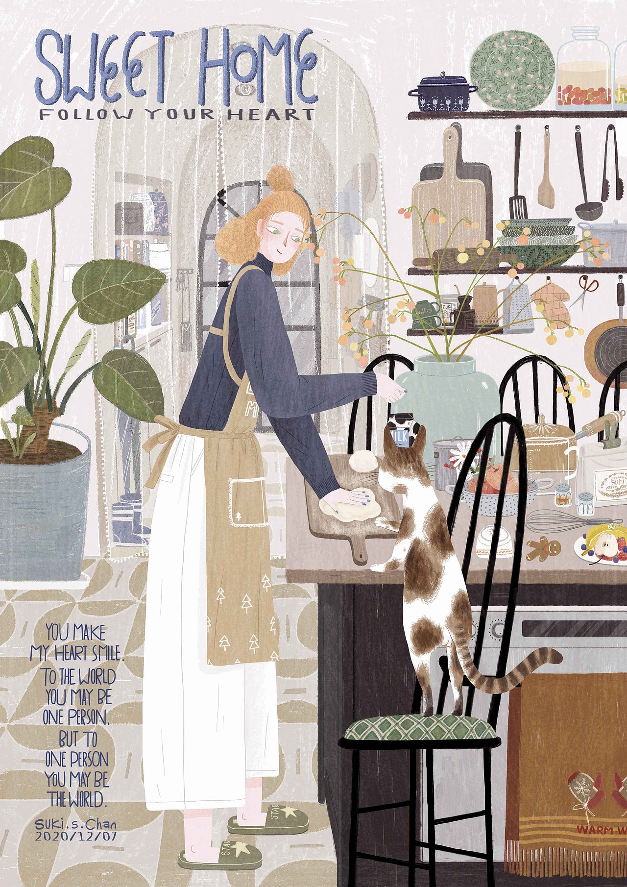 sweet home系列（图ZMjM1MDQxNDQw） - 创作习作 - 站酷设计师sukischan原创素材 - 站酷ZCOOL