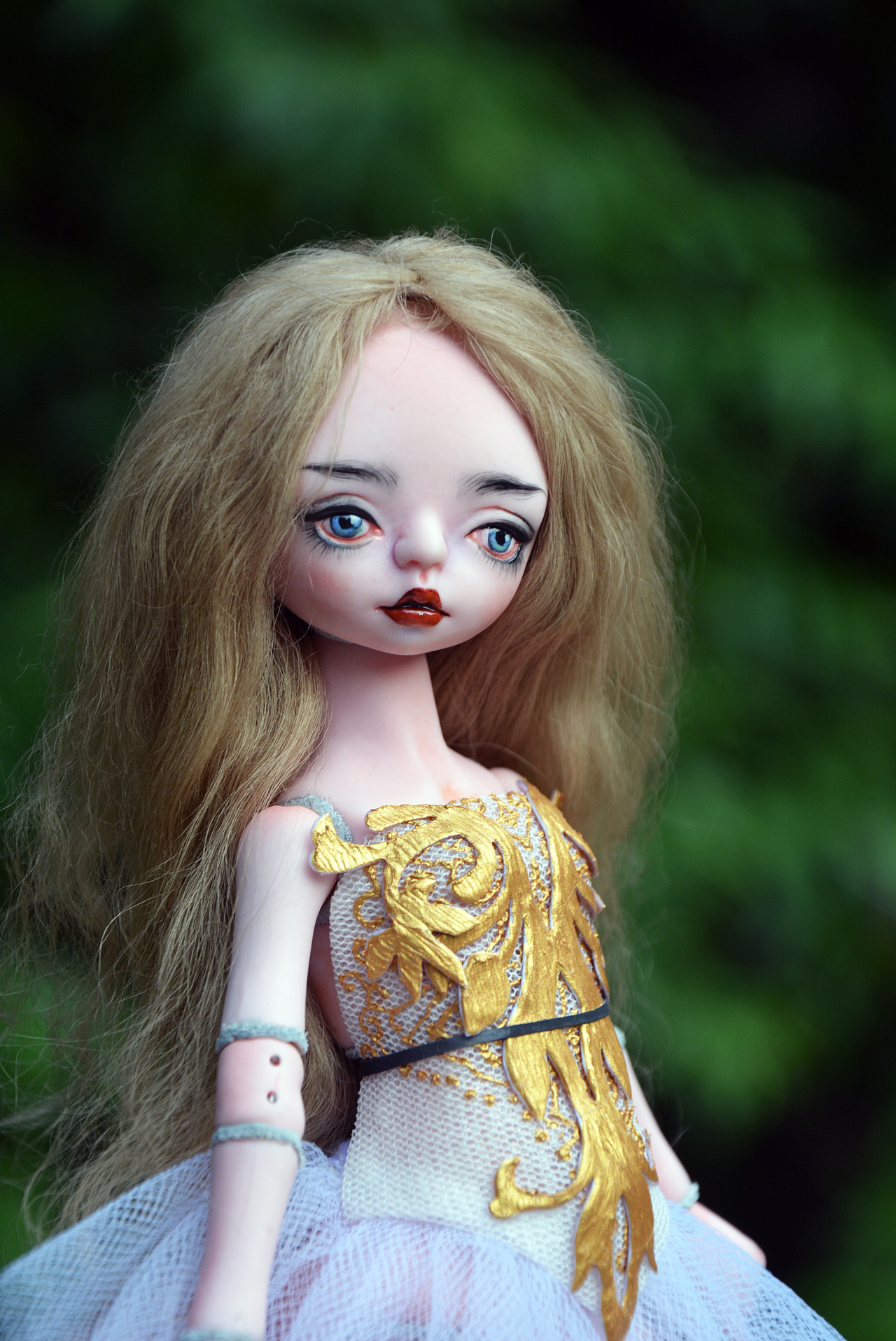 陶瓷bjd 人偶 24厘米女娃