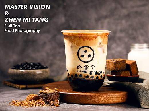浓郁的复古调调水果茶｜茶饮&饮品摄影｜上海魔摄视觉