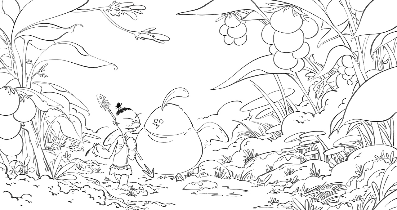 《山雀与小野人的故事》