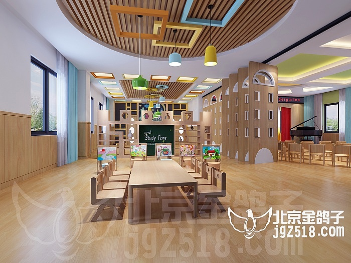 甘肃幼儿园设计—金鸽子