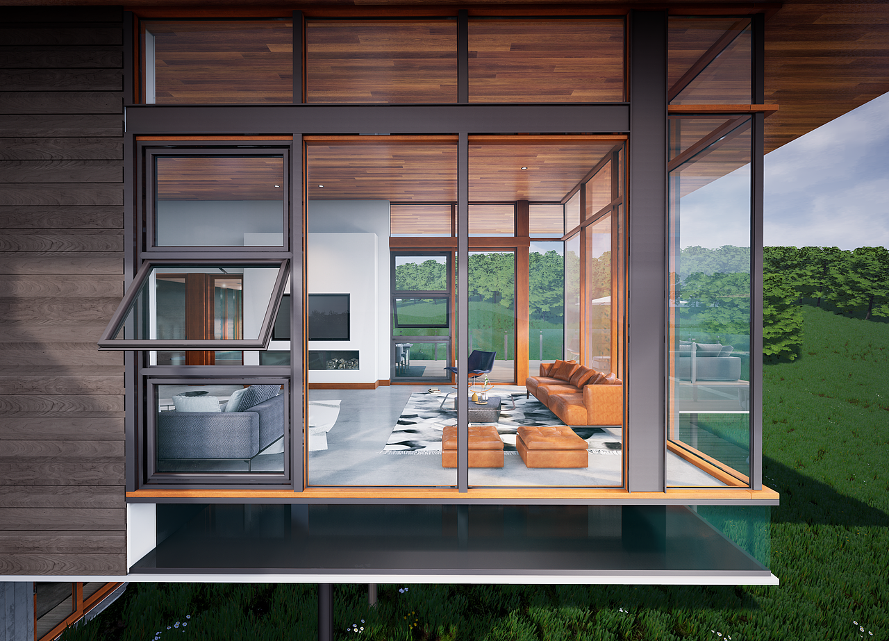 UE4别墅外观（图ZMTY1NTYxMDEy） - 建筑/空间 - 站酷设计师HM小超原创素材 - 站酷ZCOOL