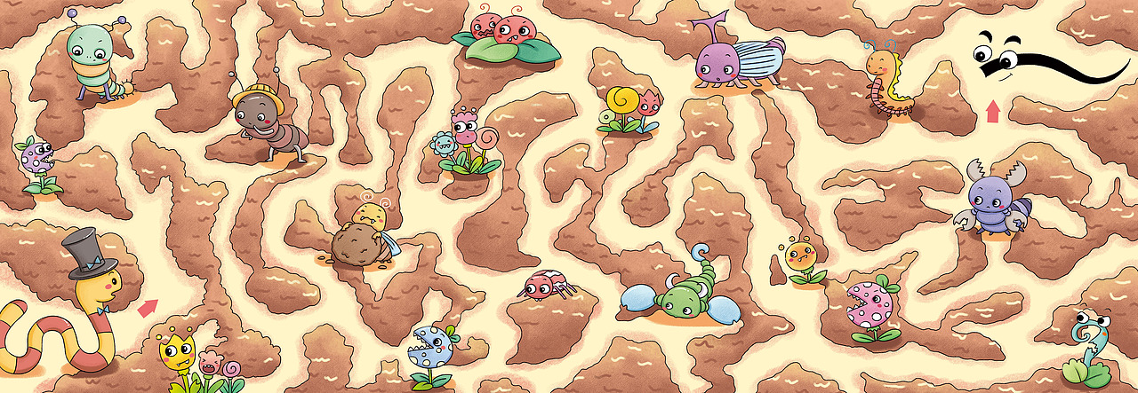 益智游戏类插图（图ZMTUyODAxNTUy） - 儿童插画 - 站酷设计师木星插画工作室原创素材 - 站酷ZCOOL