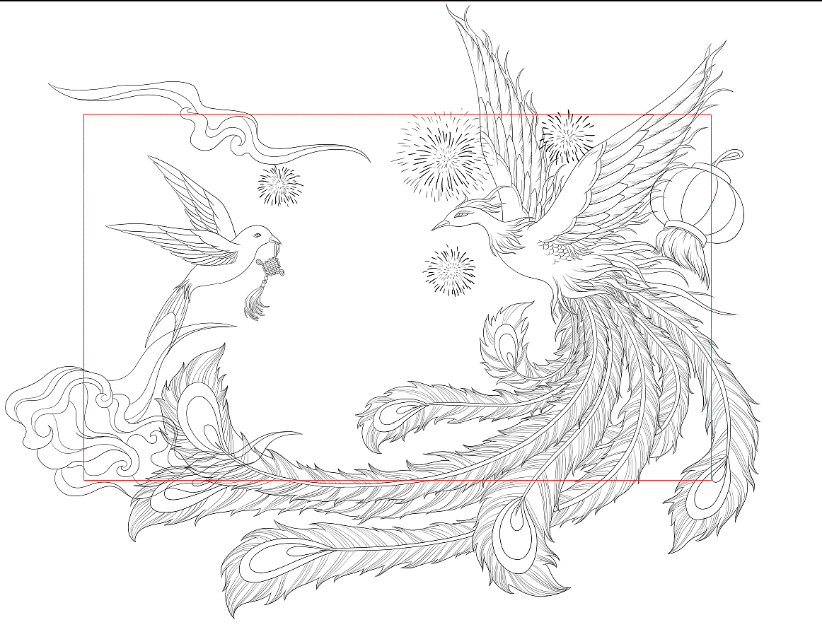 国风插画凤凰燕子国潮包装插画（图ZMjMzODE5OTA4） - 商业插画 - 站酷设计师村花二毛啊原创素材 - 站酷ZCOOL
