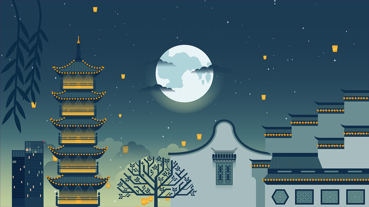 月是故乡明（图ZMzQyNTM1NTY=） - 短片 - 站酷设计师xuchenxi原创素材 - 站酷ZCOOL