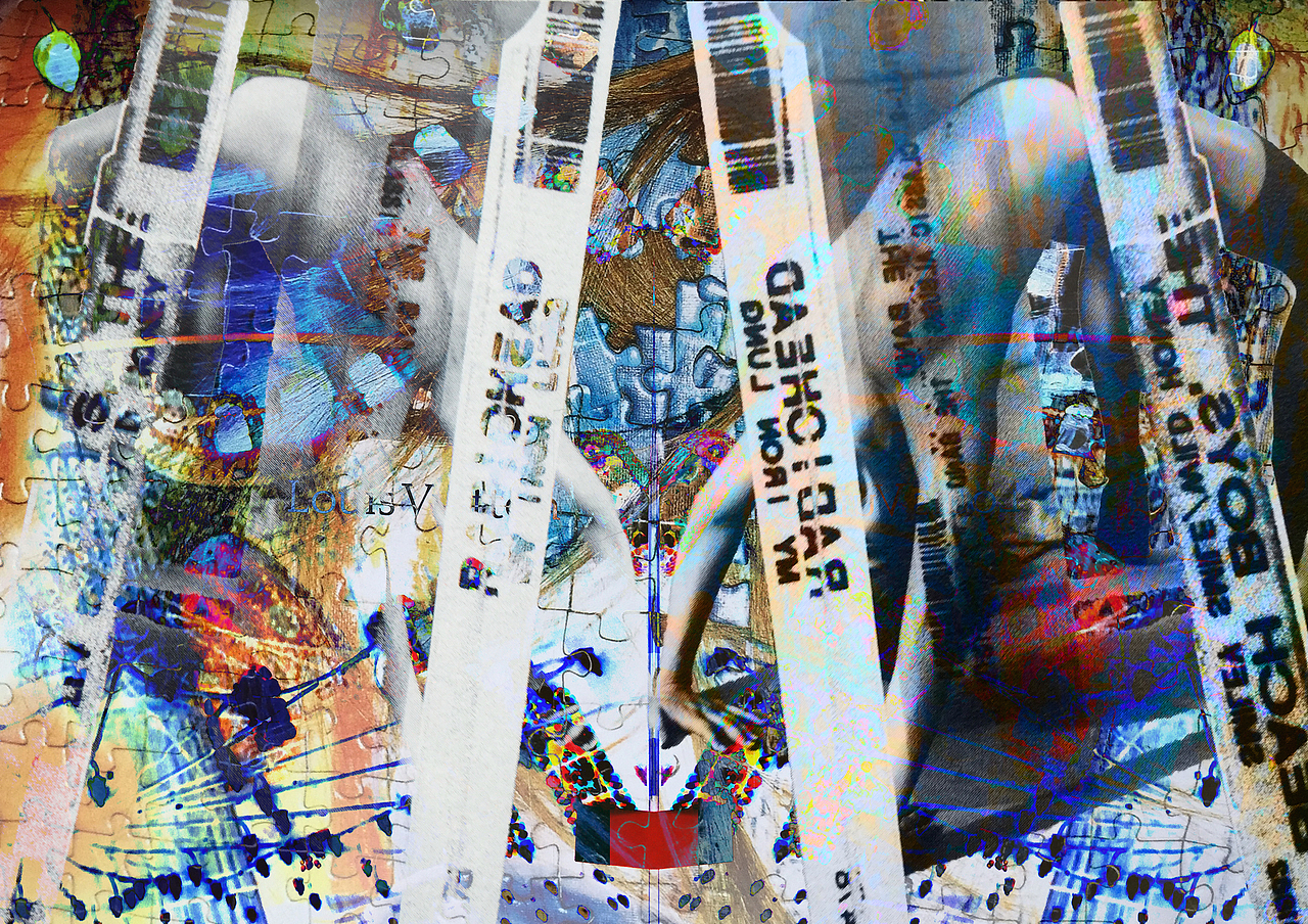 摩登平面素材的二次创作