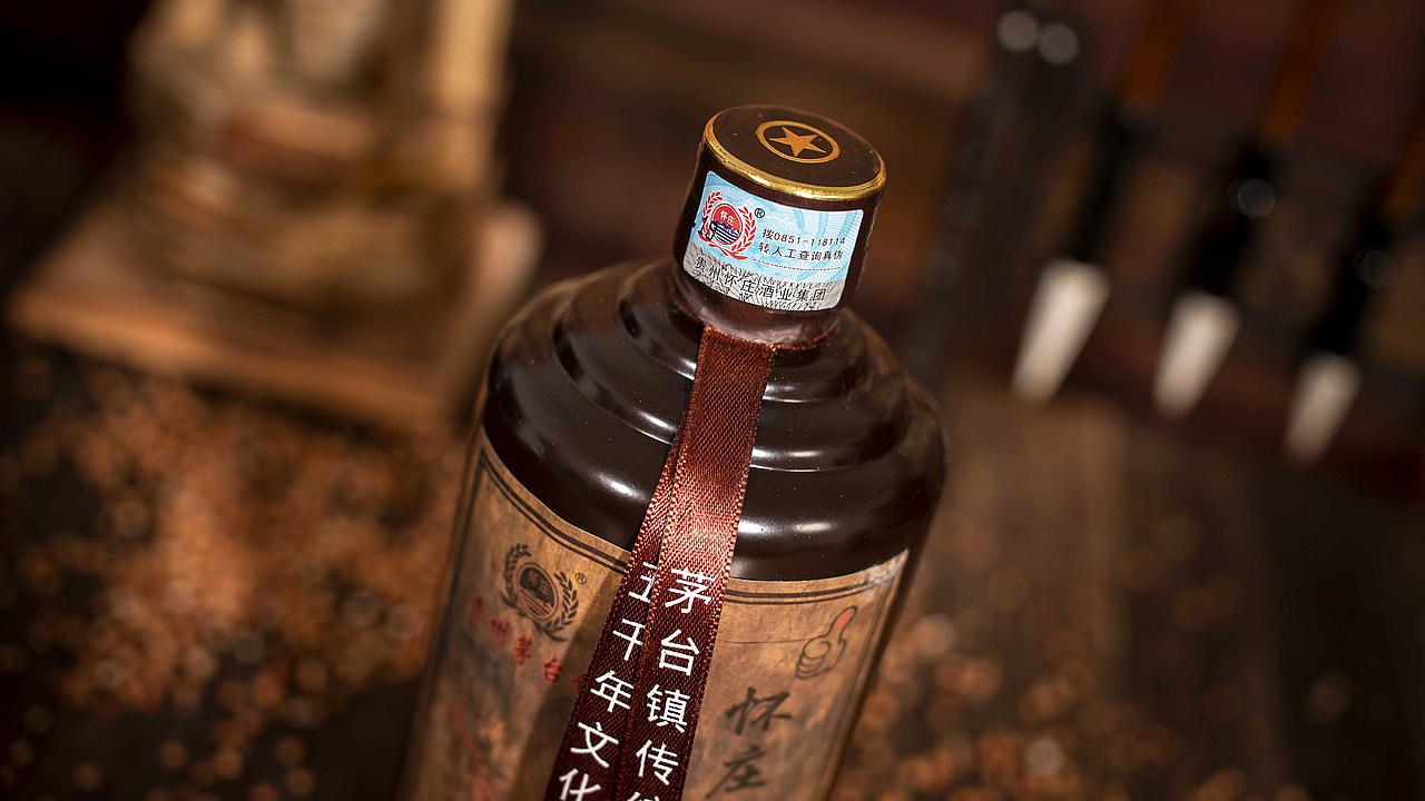 怀庄酒厂怀庄大拇指酒拍摄