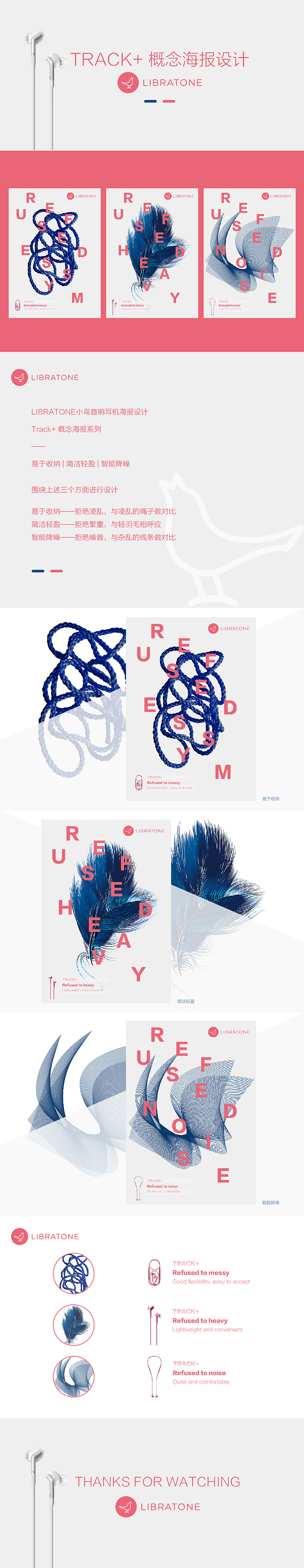 TRACK+ 耳机海报设计【概念】（图ZMTE4MzE0NjYw） - 海报 - 站酷设计师JINLAN001原创素材 - 站酷ZCOOL