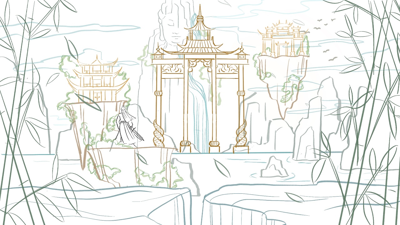 国风仙侠场景初创作
