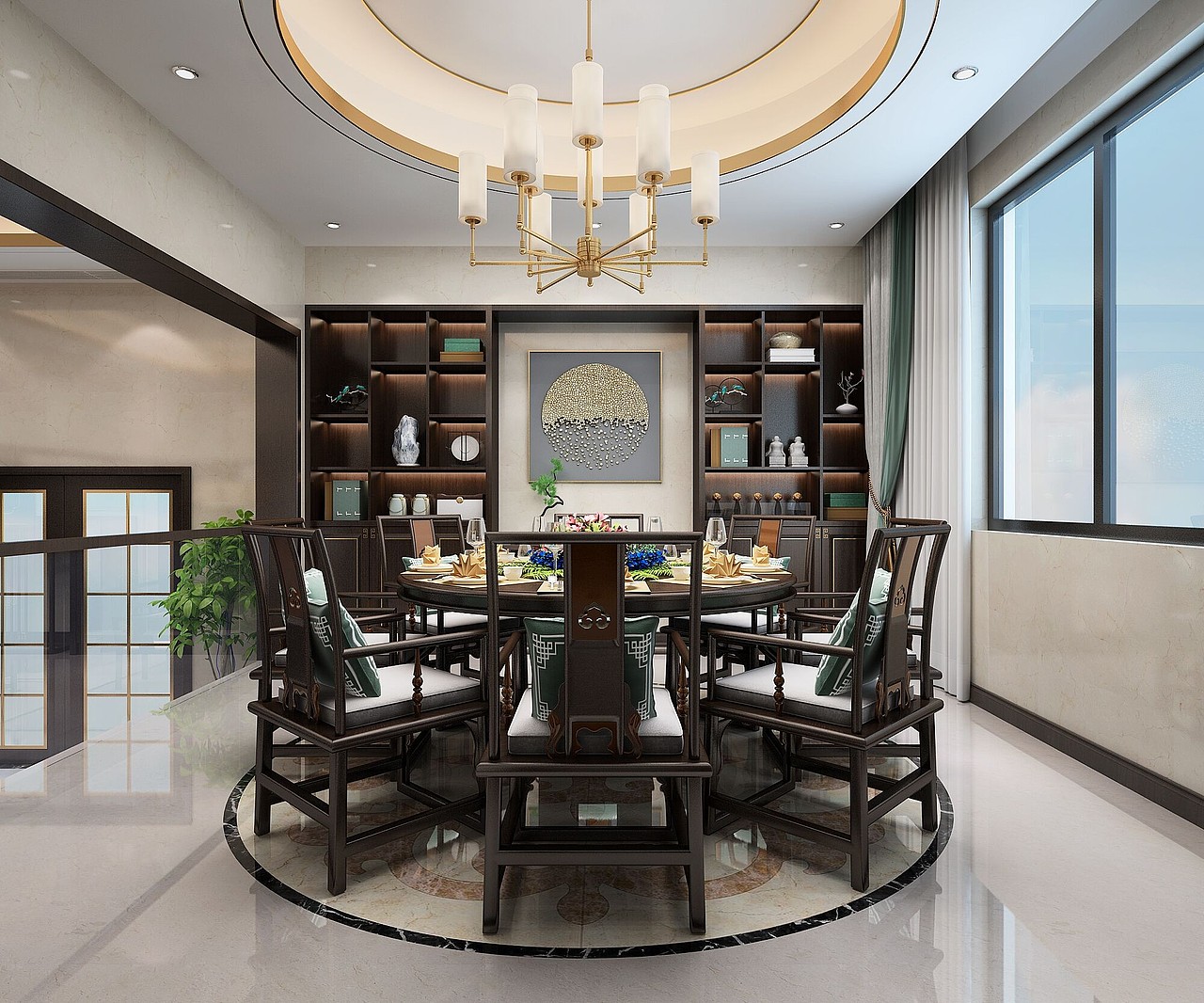 新中式（图ZMTY1NTMyOTcy） - 家装设计 - 站酷设计师wx18075058778原创素材 - 站酷ZCOOL