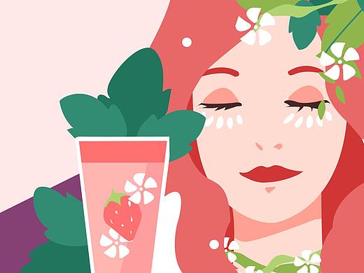 插畫作品（個人主頁-ZNDA5MzY3Njg=） - 其他UI - 站酷設(shè)計師婷婷呢原創(chuàng)素材 - 站酷ZCOOL