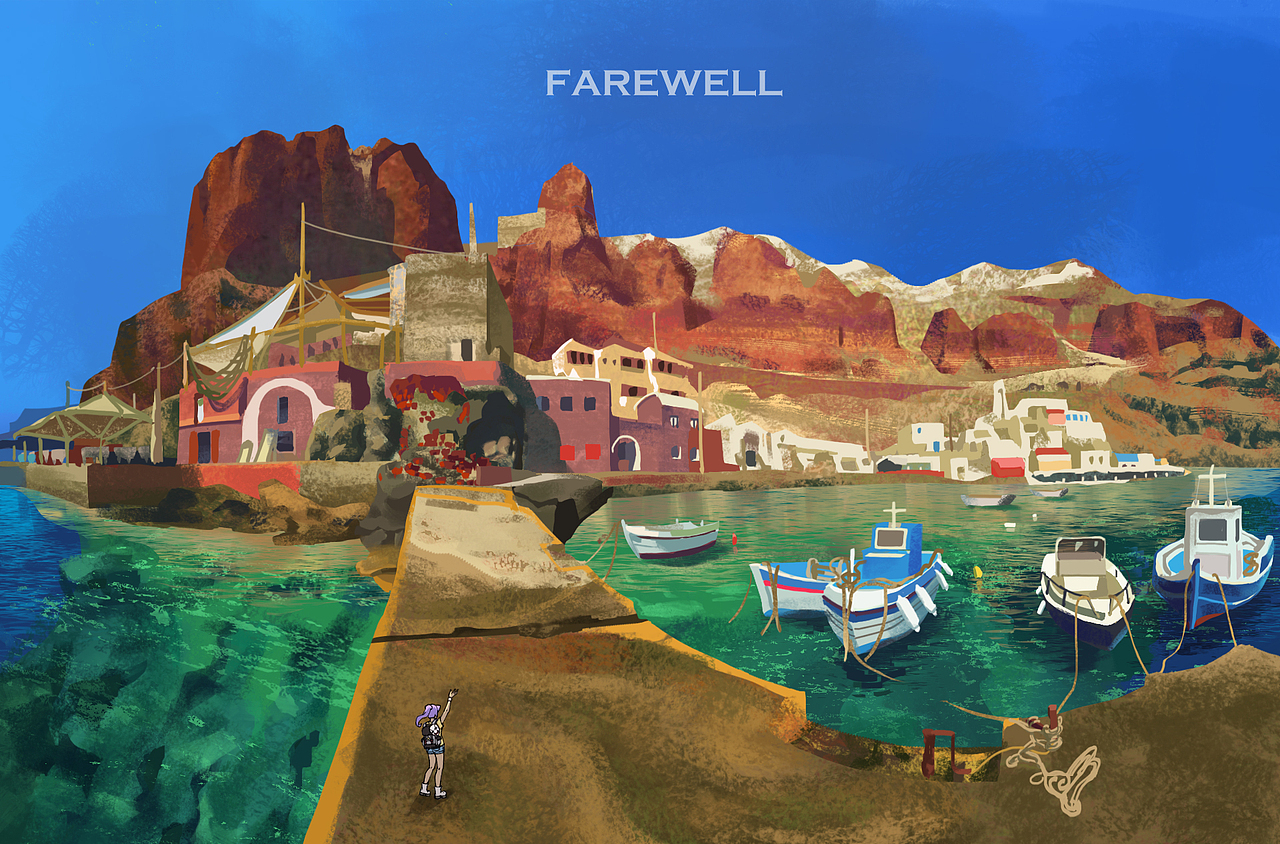 farewell（图ZMjY5OTc0ODQw） - 创作习作 - 站酷设计师桃吉吉momokiti原创素材 - 站酷ZCOOL