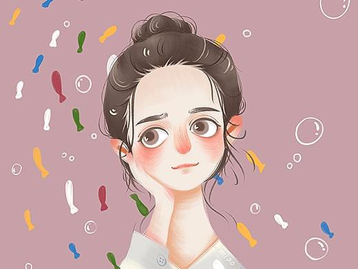 人物头像插画2