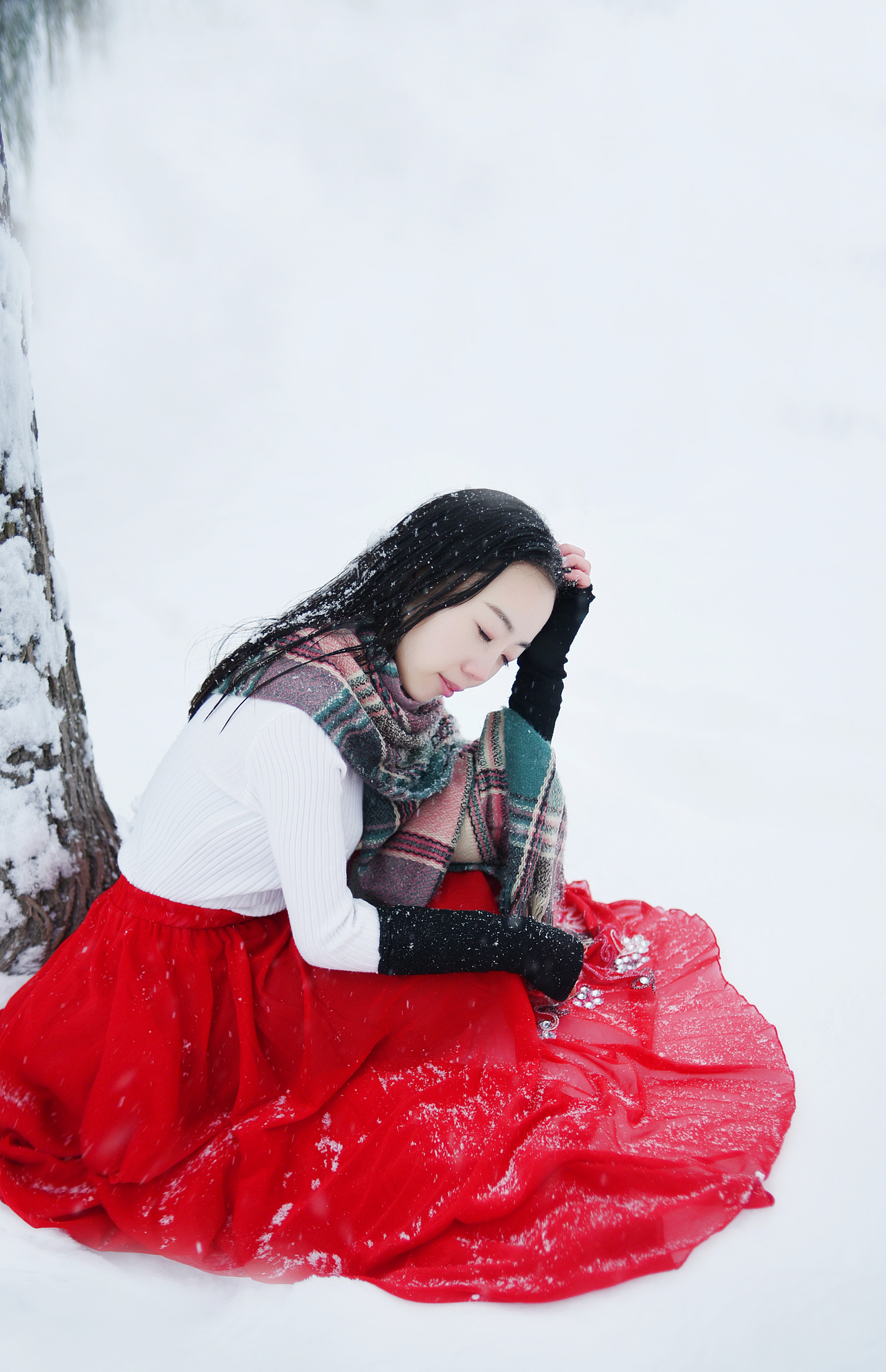 best小霞-雪景（图ZNjQyMTY5NDA=） - 人像摄影 - 站酷设计师best小霞原创素材 - 站酷ZCOOL