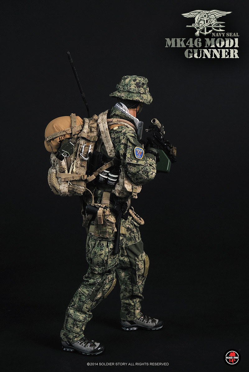 SoldierStory 美国海军海豹突击队 MK46 MOD1机鎗手