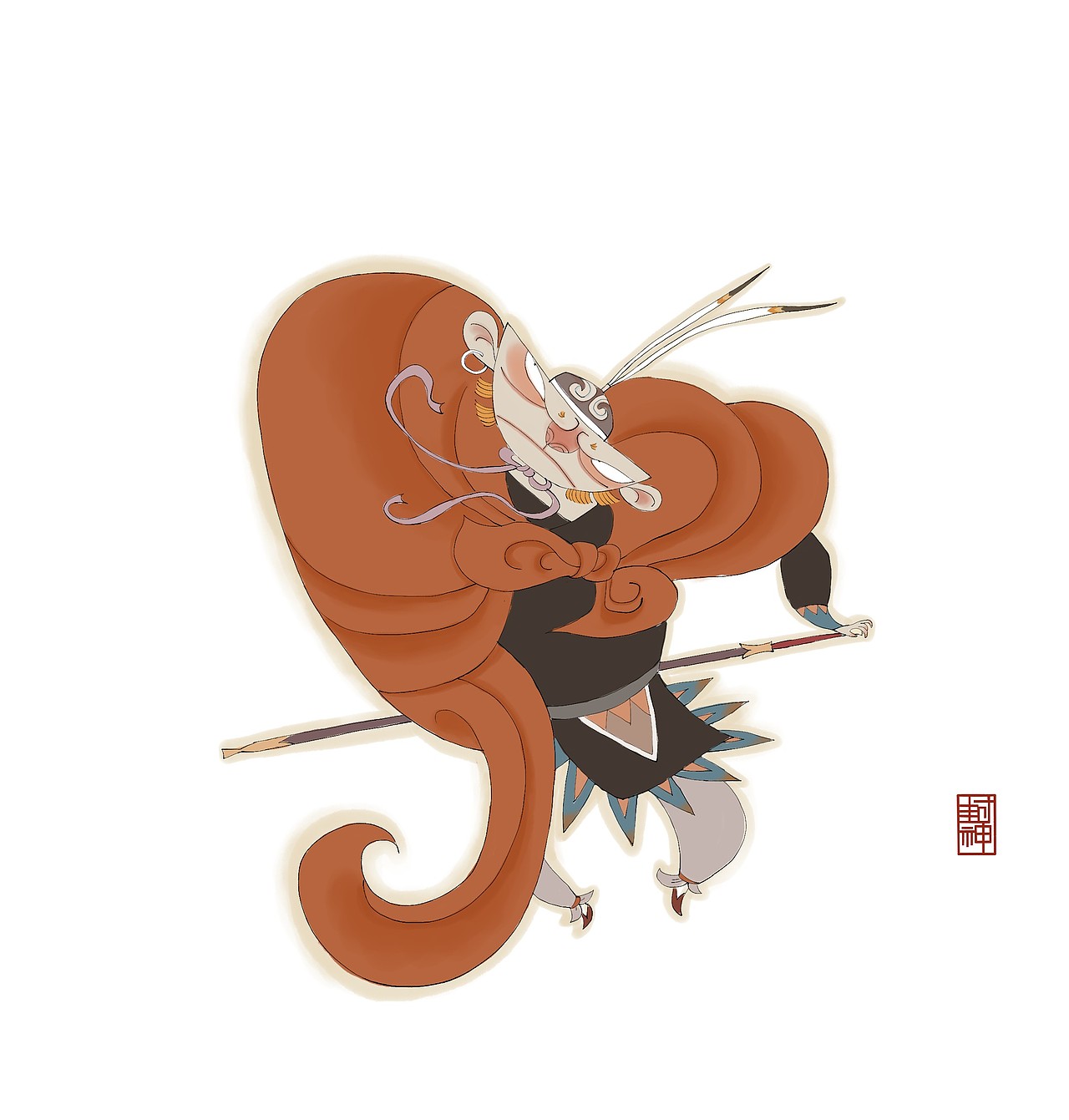 封神——梅山七怪（图ZMTg2MzE4Mzgw） - 概念设定 - 站酷设计师兀麓原创素材 - 站酷ZCOOL