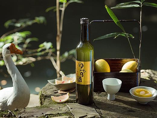 国风静物摄影 | 福寿柚子酒。