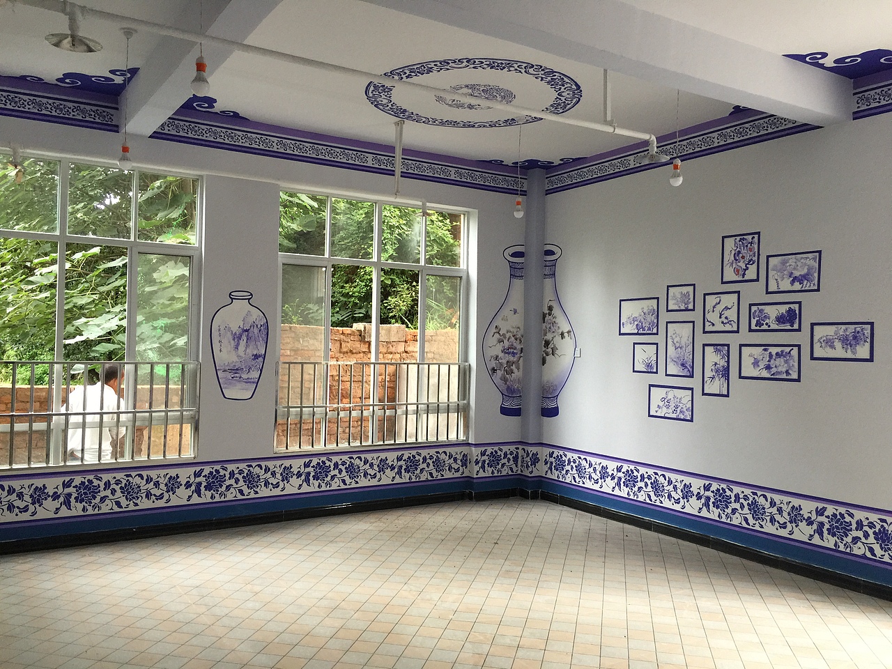 云南昆明幼儿园墙体彩绘手绘墙绘墙画—寻甸金源幼儿园（图ZMTkxMzI2NDcy） - 其他手工艺 - 站酷设计师云南锦泰彩绘原创素材 - 站酷ZCOOL