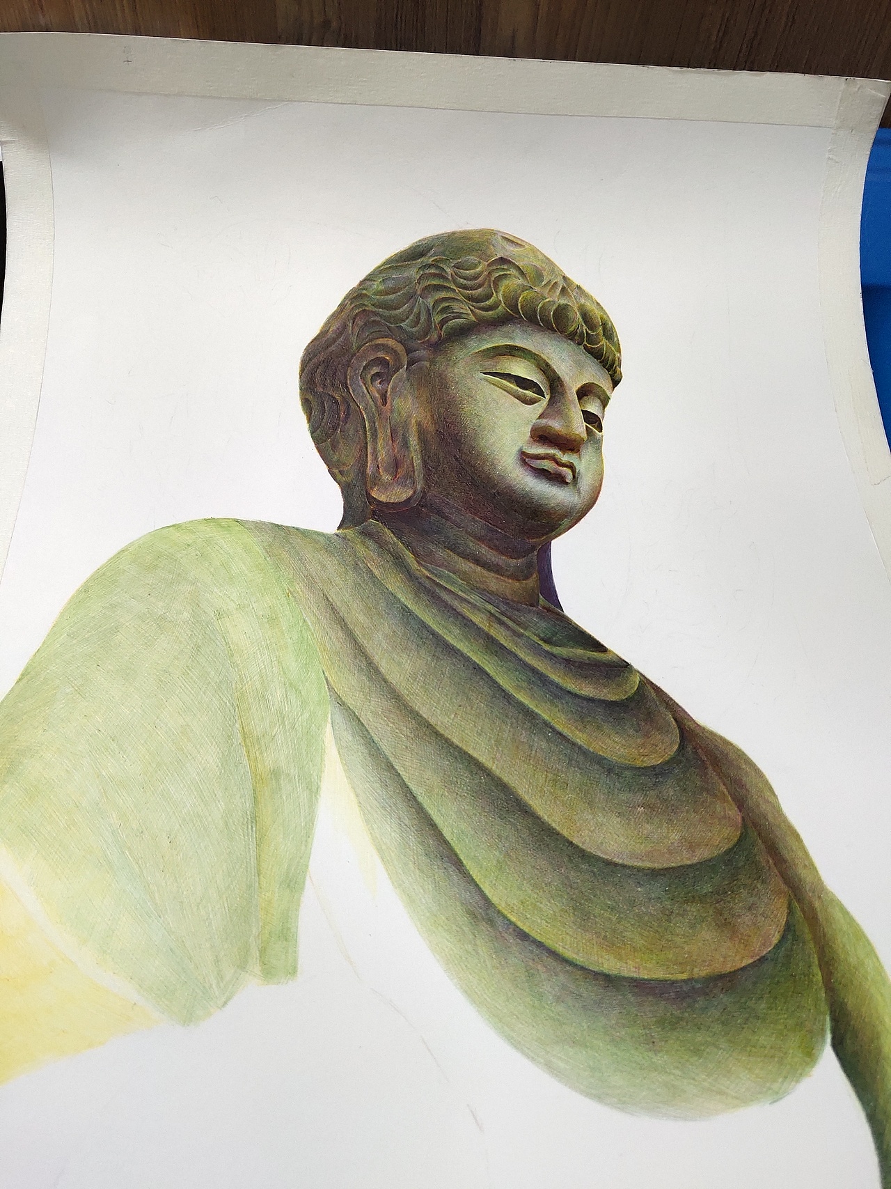 圆珠笔乐山大佛