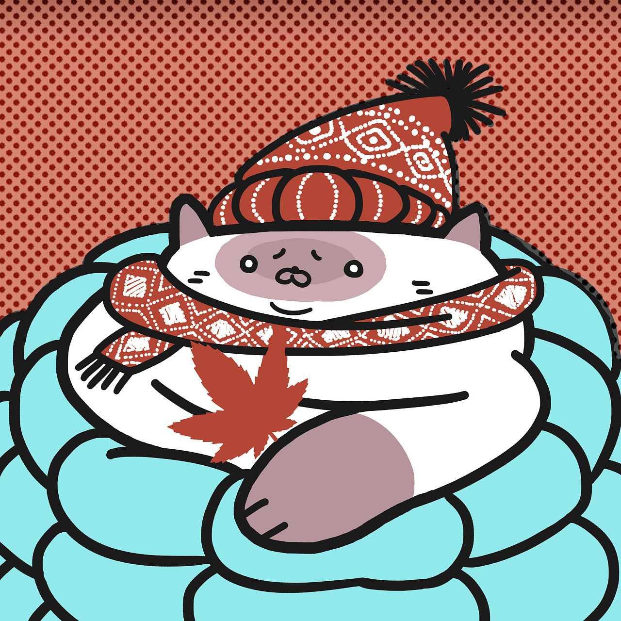 被窝猫头像|动漫|其他动漫|被窝猫beddingcat - 原创作品 - 站酷