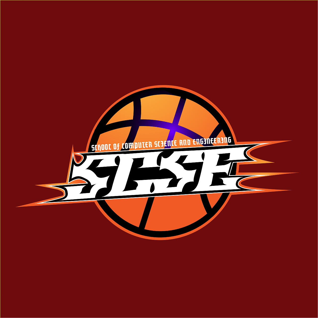 篮球社logo队服印花