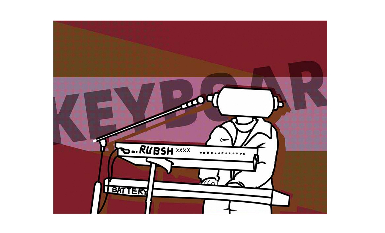 VI品牌设计、IP形象设计、logo设计《垃圾音乐节》