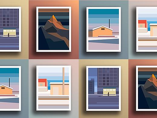 配色构图练习（个人主页-ZMzM1OTgyOTI=） - 创作习作 - 站酷设计师babybreathayo原创素材 - 站酷ZCOOL