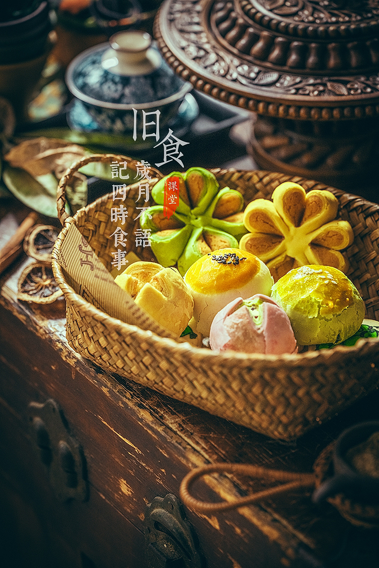 旧食|一组传统中式点心