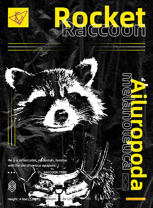 海报版式练习【37-45】