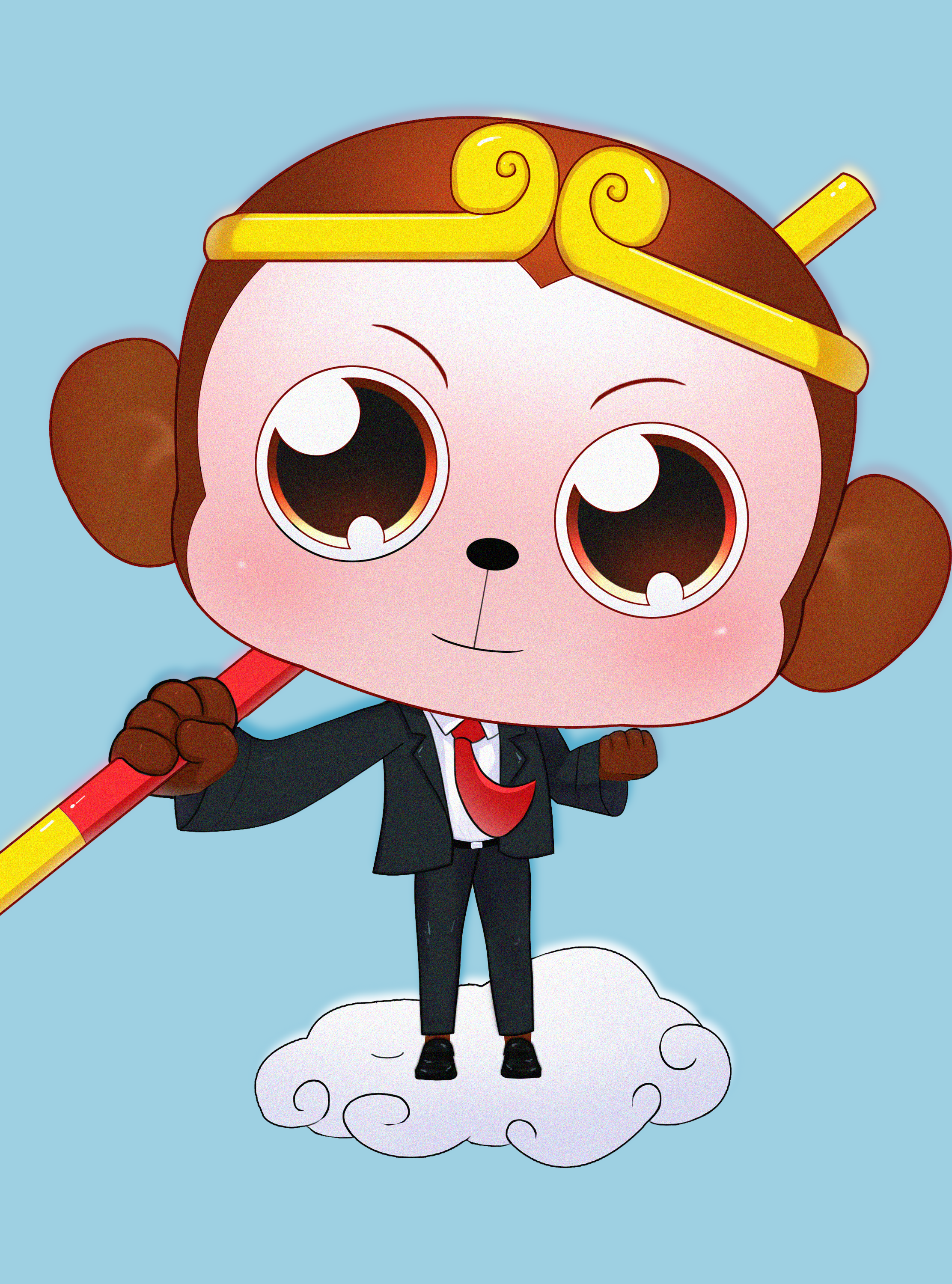 猴子形象|平面|ip形象|diamondsli - 原创作品 - 站酷 (zcool)